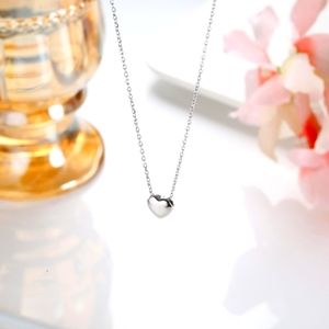 NEW 925 Sterling Silver Heart Necklace